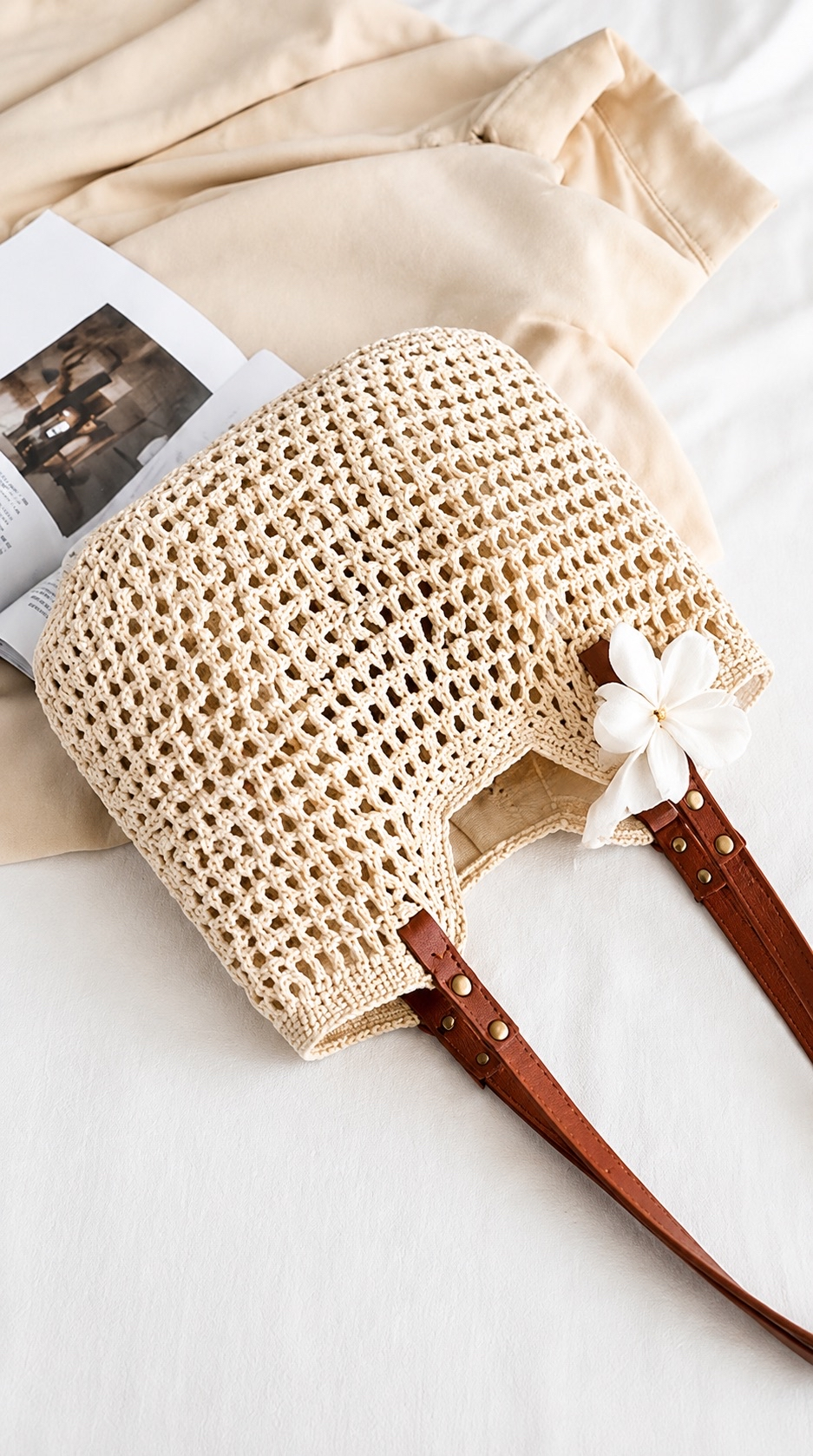 Beach Crochet Bag