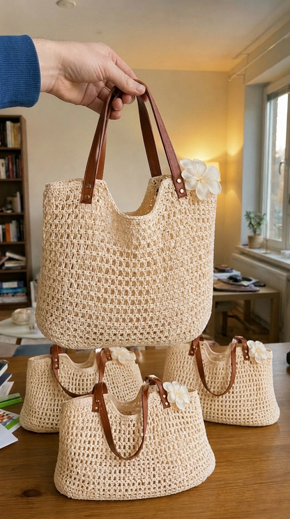 Beach Crochet Bag